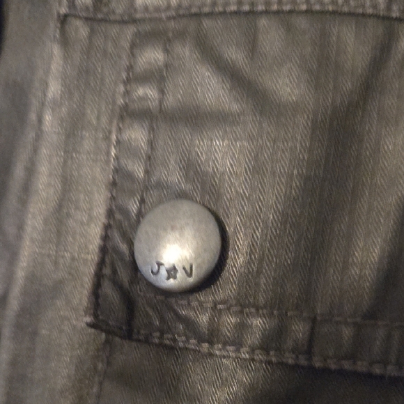 John Varvatos Black Military Field Jacket - Picture 4 of 14